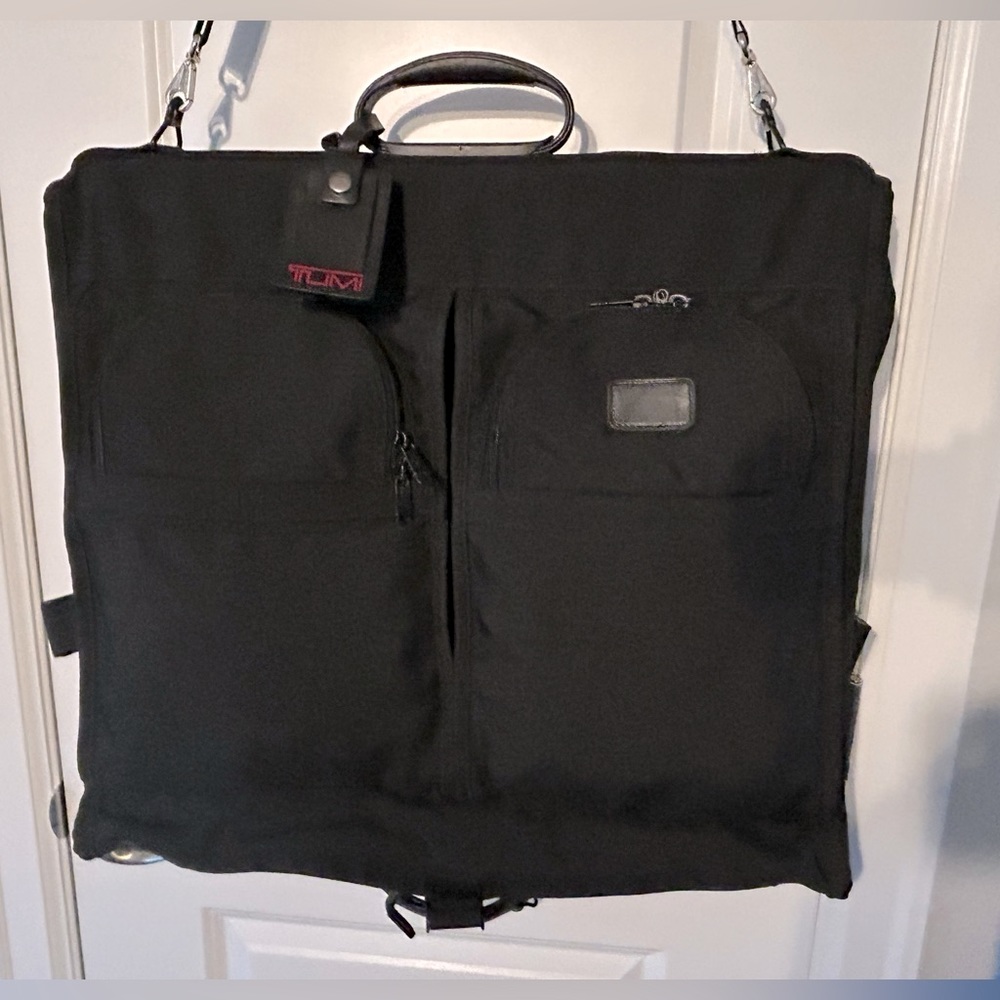 Tumi Black Bifold Garment Bag